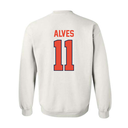 Illinois - NCAA Women's Basketball : Manuella Alves - Classic Shersey Crewneck Sweatshirt-1