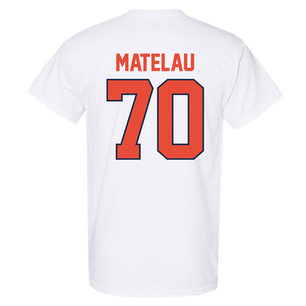 Illinois - NCAA Football : Maika Matelau - Classic Shersey T-Shirt-1