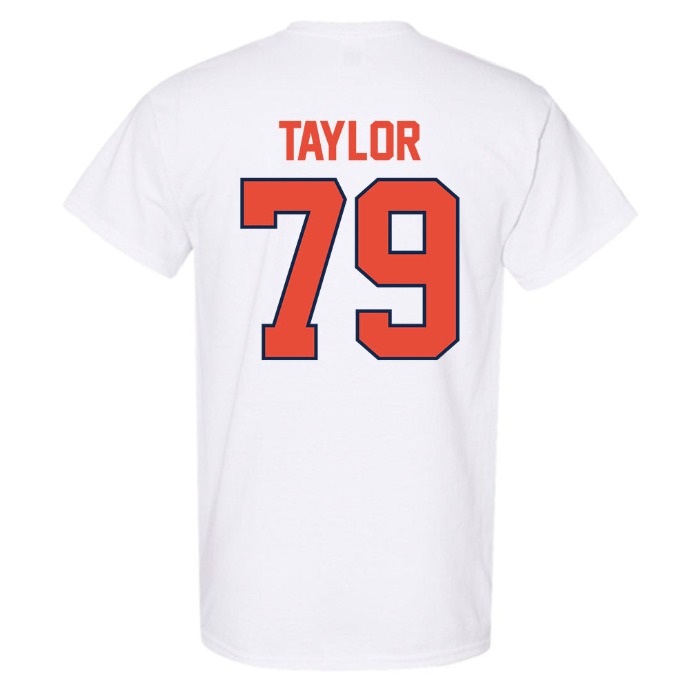 Illinois - NCAA Football : TJ Taylor - Classic Shersey T-Shirt-1