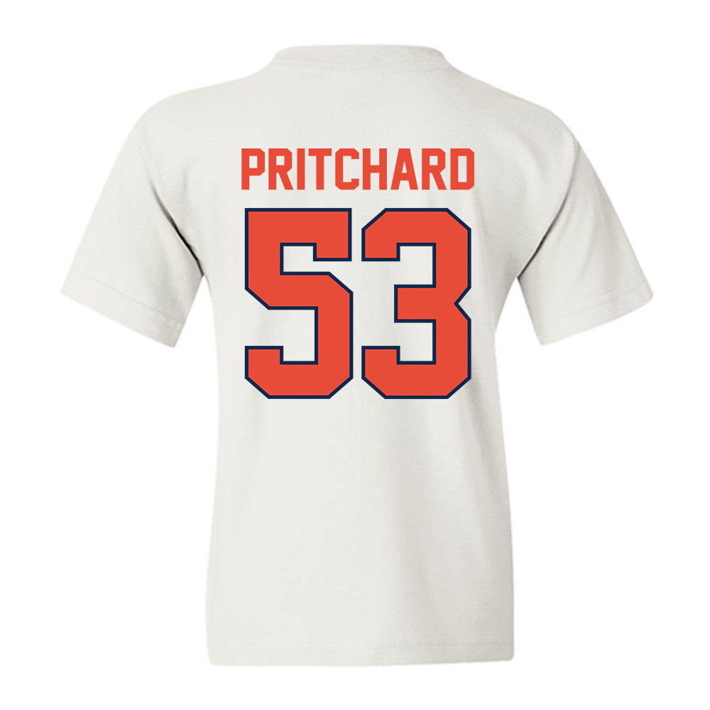Illinois - NCAA Football : Kai Pritchard - Classic Shersey Youth T-Shirt-1