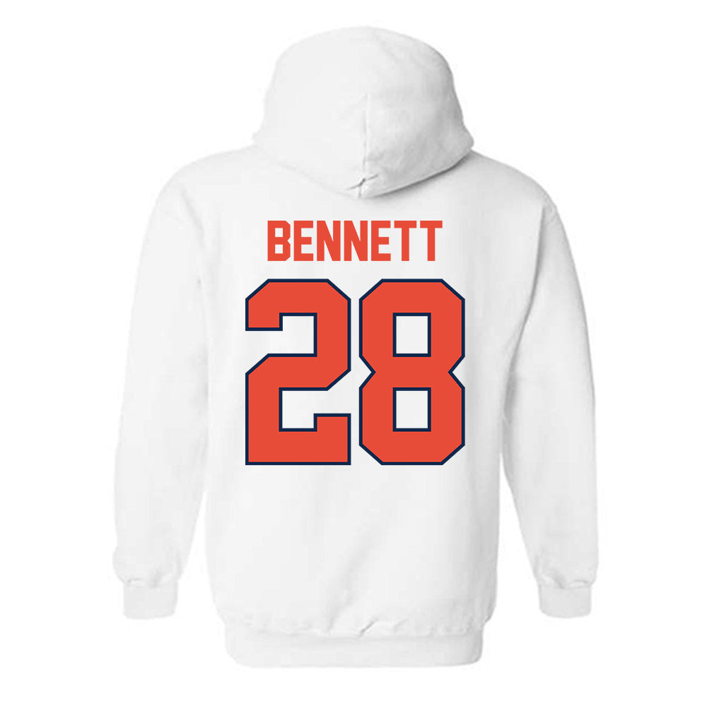 Illinois - NCAA Football : Kayden Bennett - Classic Shersey Hooded Sweatshirt-1