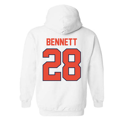 Illinois - NCAA Football : Kayden Bennett - Classic Shersey Hooded Sweatshirt-1