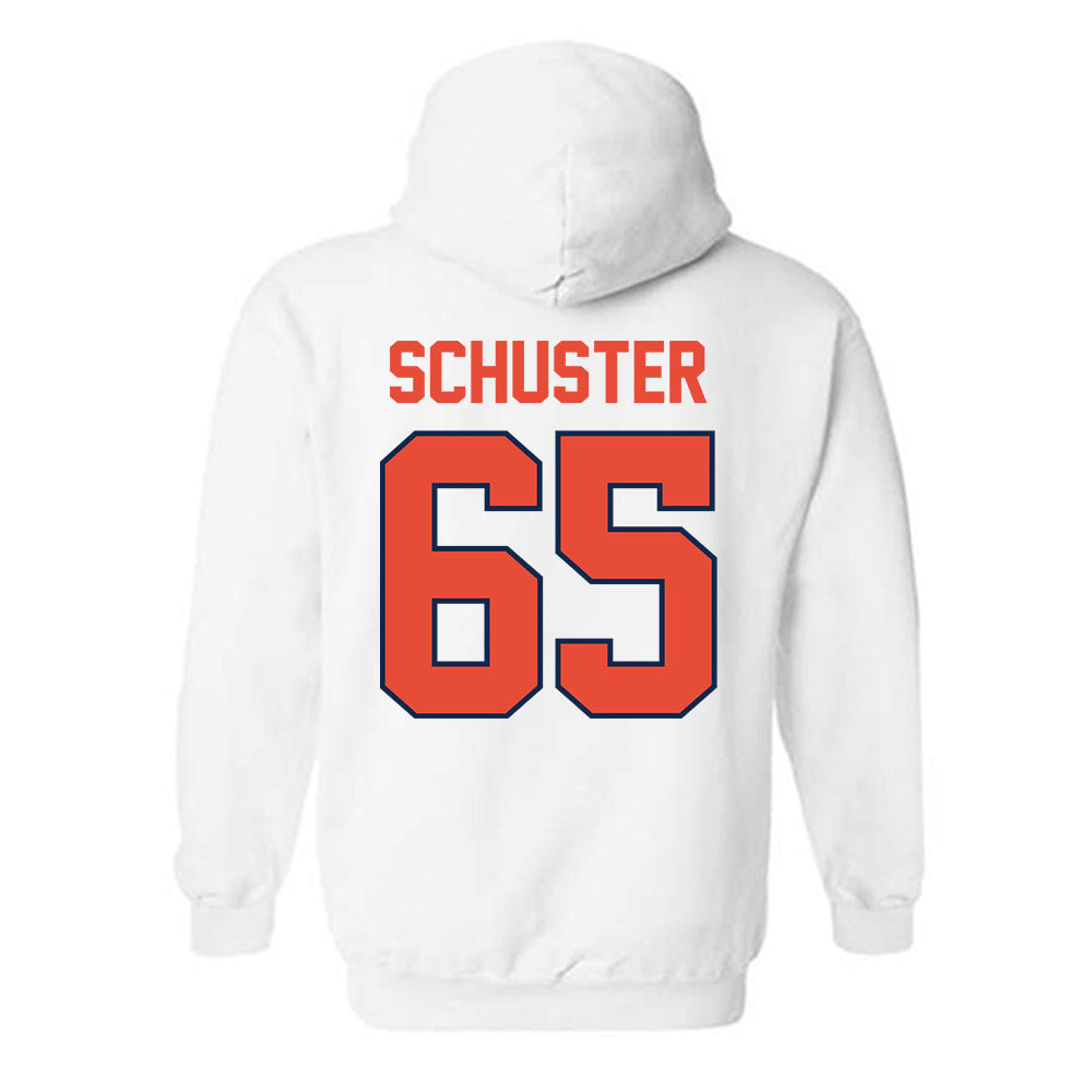 Illinois - NCAA Football : Dezmond Schuster - Classic Shersey Hooded Sweatshirt-1