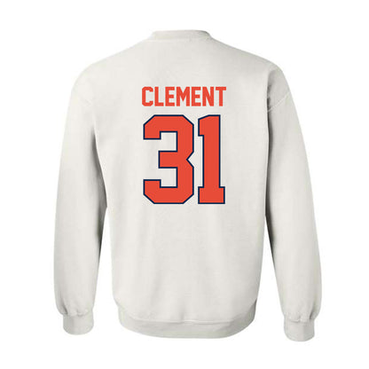 Illinois - NCAA Football : Murphy Clement - Classic Shersey Crewneck Sweatshirt-1