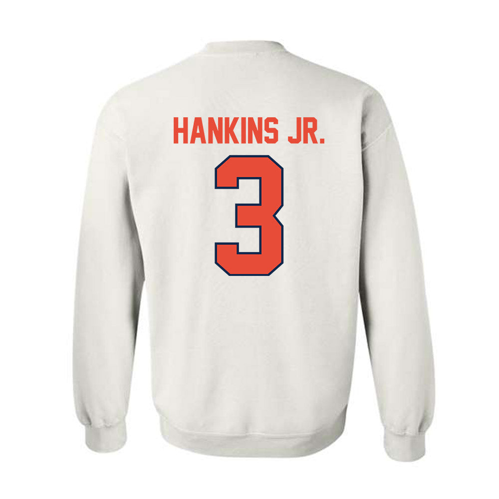 Illinois - NCAA Football : Nick Hankins Jr. - Classic Shersey Crewneck Sweatshirt-1