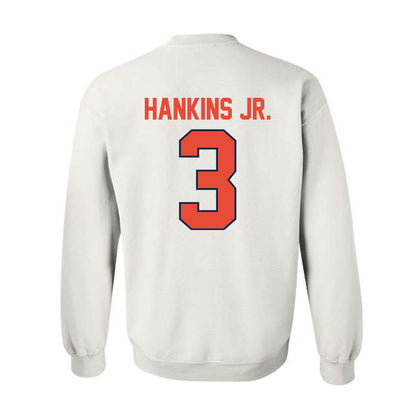 Illinois - NCAA Football : Nick Hankins Jr. - Classic Shersey Crewneck Sweatshirt-1