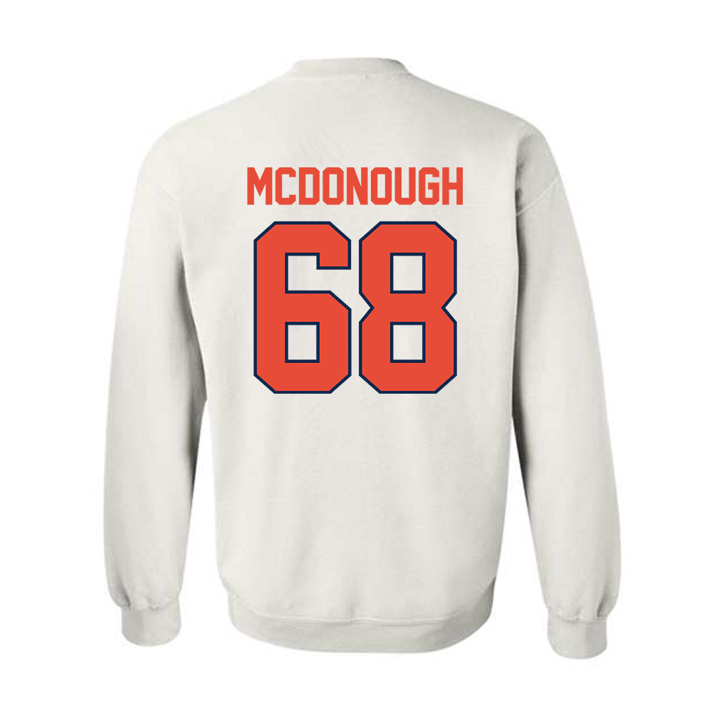 Illinois - NCAA Football : Michael McDonough - Classic Shersey Crewneck Sweatshirt-1