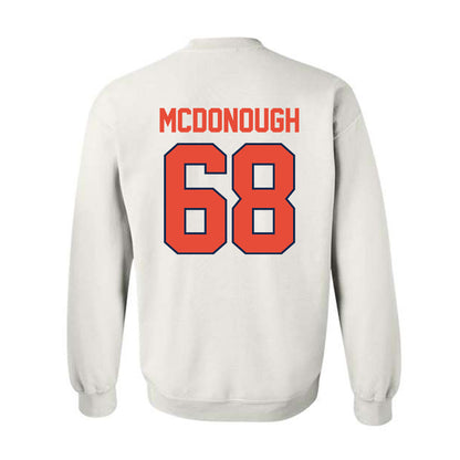 Illinois - NCAA Football : Michael McDonough - Classic Shersey Crewneck Sweatshirt-1