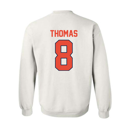 Illinois - NCAA Football : Cameron Thomas - Classic Shersey Crewneck Sweatshirt-1