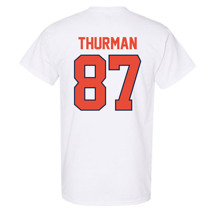 Illinois - NCAA Football : BJ Thurman - Classic Shersey T-Shirt-1