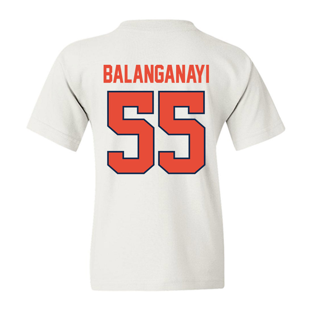 Illinois - NCAA Football : Tony Balanganayi - Classic Shersey Youth T-Shirt-1