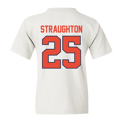 Illinois - NCAA Football : Des Straughton - Classic Shersey Youth T-Shirt-1