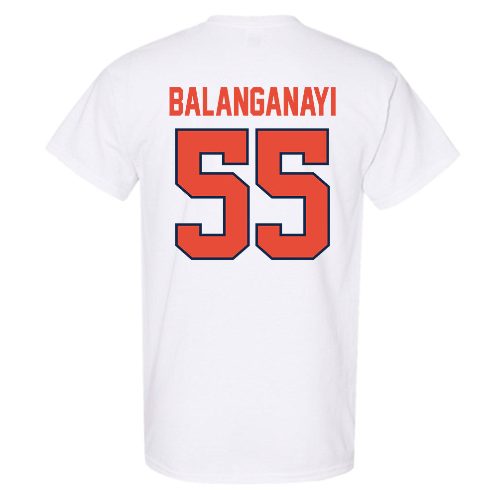 Illinois - NCAA Football : Tony Balanganayi - Classic Shersey T-Shirt-1