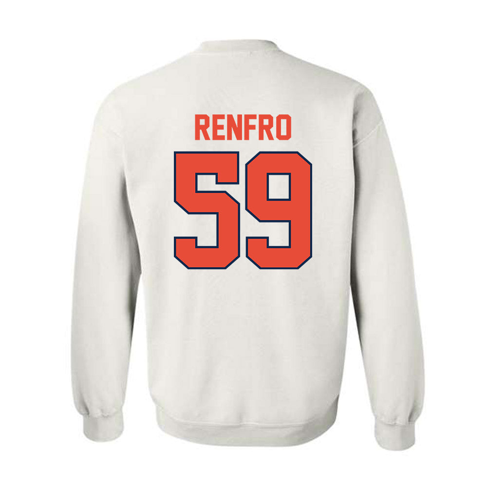 Illinois - NCAA Football : Jake Renfro - Classic Shersey Crewneck Sweatshirt-1