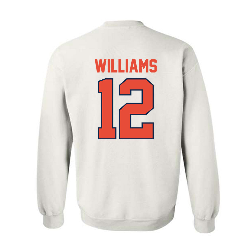 Illinois - NCAA Football : Isaiah Williams - Classic Shersey Crewneck Sweatshirt-1
