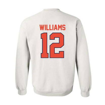 Illinois - NCAA Football : Isaiah Williams - Classic Shersey Crewneck Sweatshirt-1