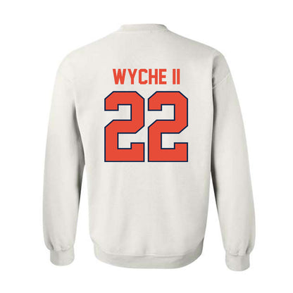 Illinois - NCAA Football : Cedric Wyche II - Classic Shersey Crewneck Sweatshirt-1