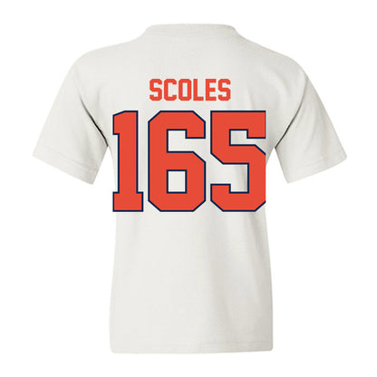 Illinois - NCAA Wrestling : Braeden Scoles - Classic Shersey Youth T-Shirt-1