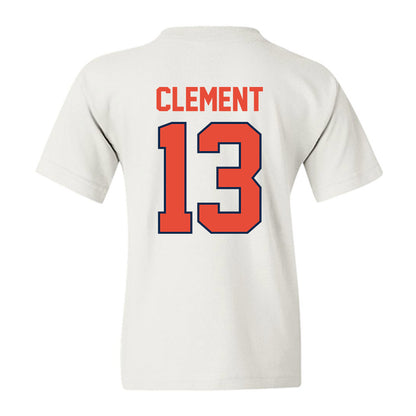 Illinois - NCAA Football : Hudson Clement - Classic Shersey Youth T-Shirt-1