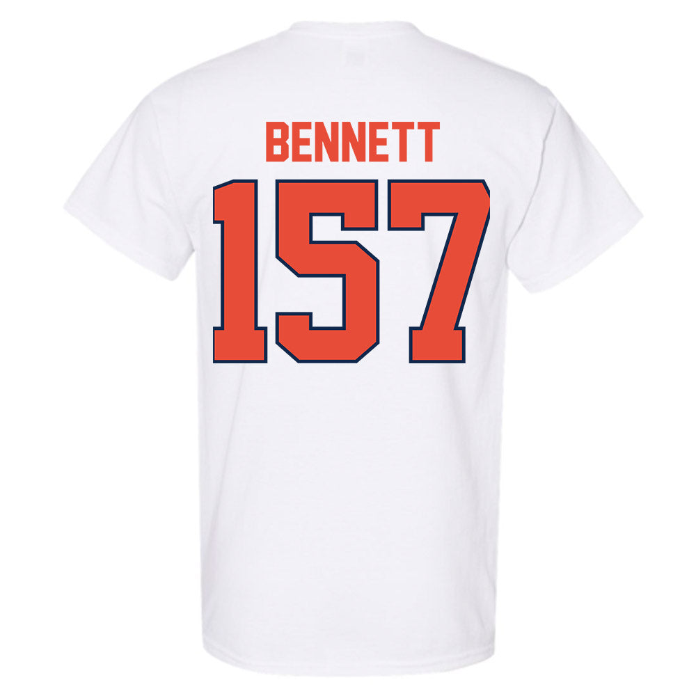Illinois - NCAA Wrestling : Ryan Bennett - Classic Shersey T-Shirt-1
