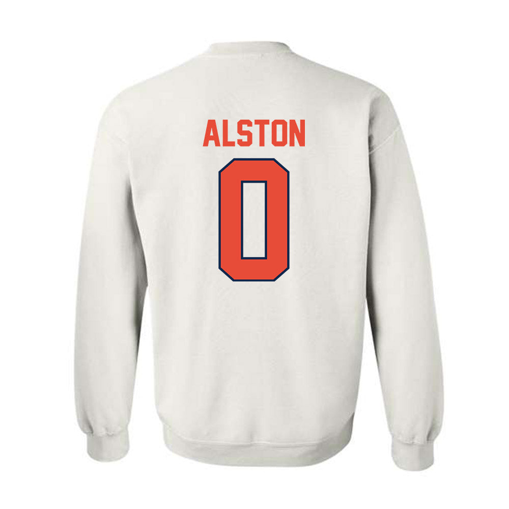 Illinois - NCAA Football : Kenyon Alston - Classic Shersey Crewneck Sweatshirt-1