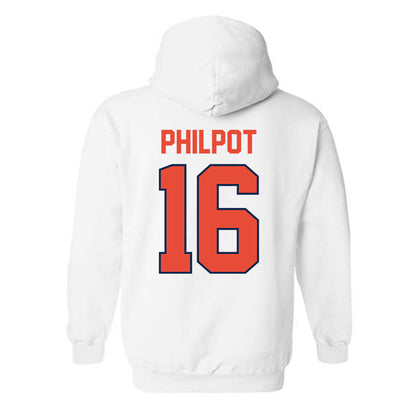 Illinois - NCAA Women's Volleyball : Ashlyn Philpot - Classic Shersey Hooded Sweatshirt-1