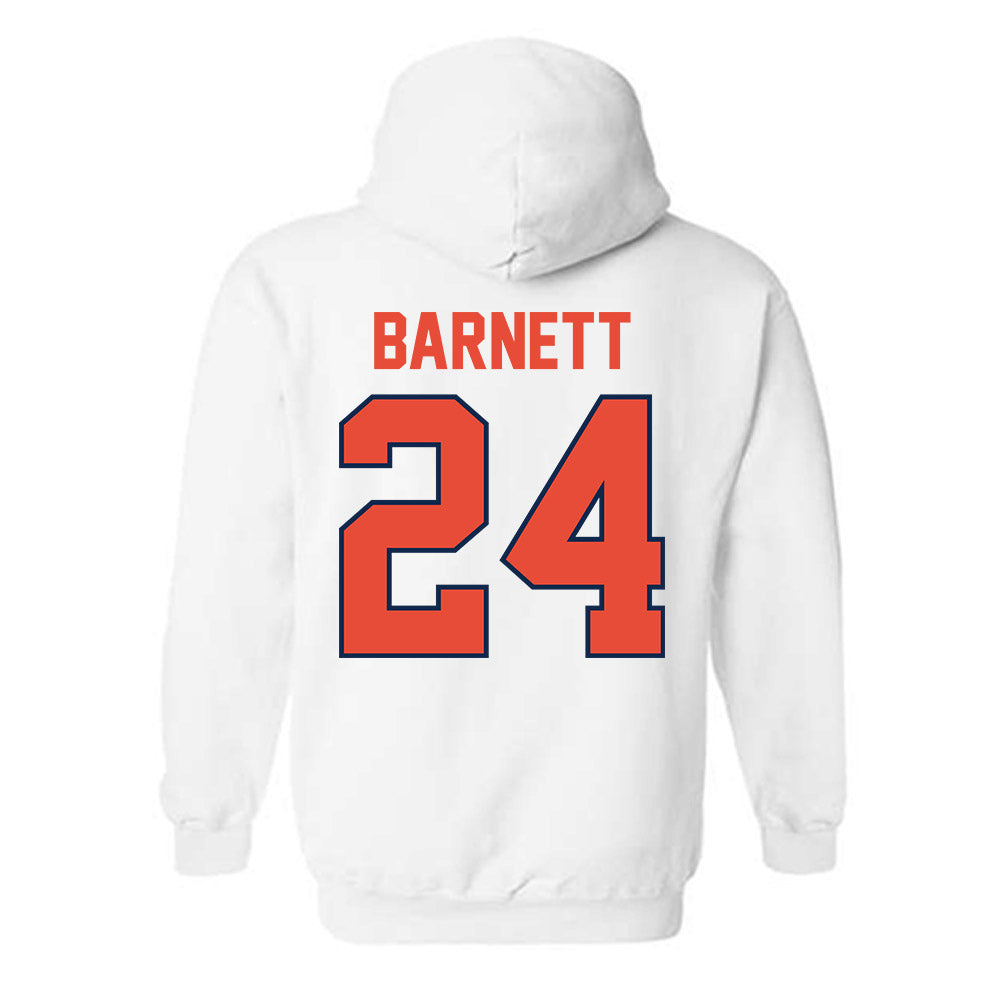 Illinois - NCAA Football : Javari Barnett - Classic Shersey Hooded Sweatshirt-1