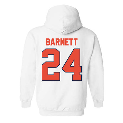 Illinois - NCAA Football : Javari Barnett - Classic Shersey Hooded Sweatshirt-1