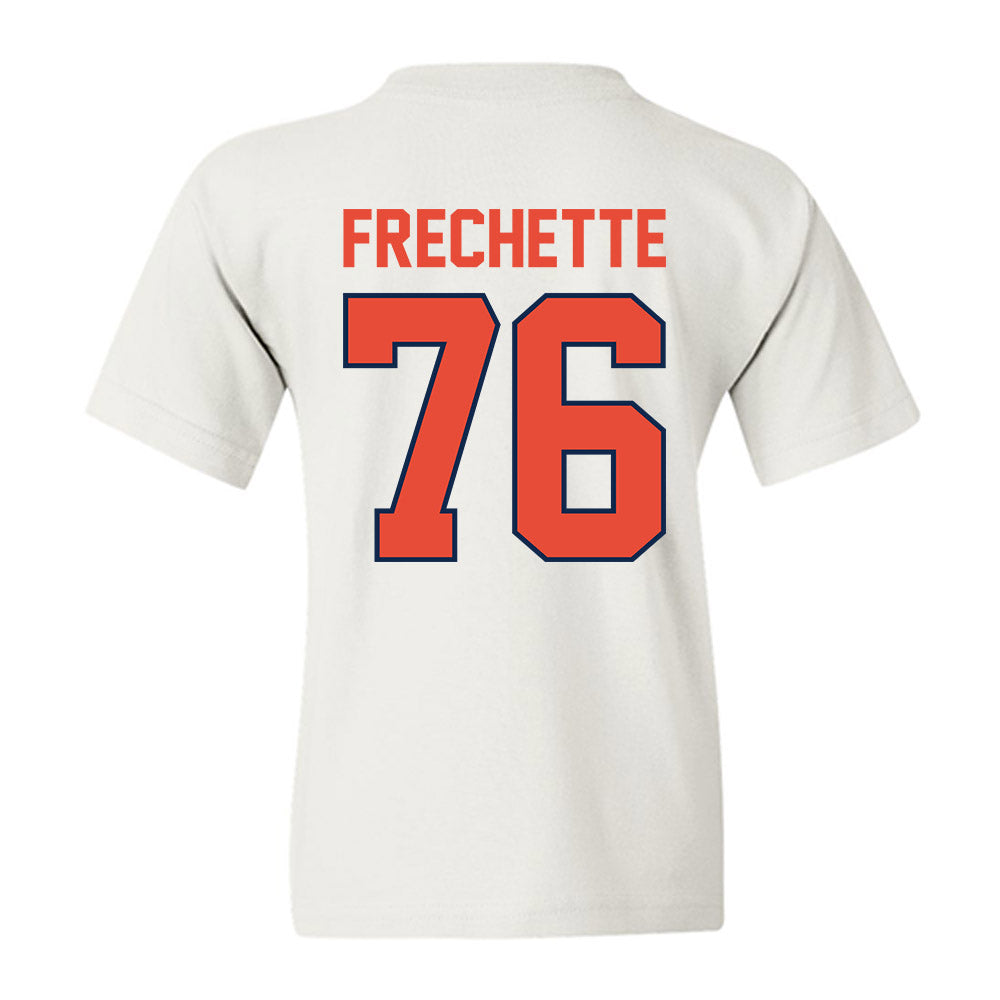 Illinois - NCAA Football : Dylan Frechette - Classic Shersey Youth T-Shirt-1