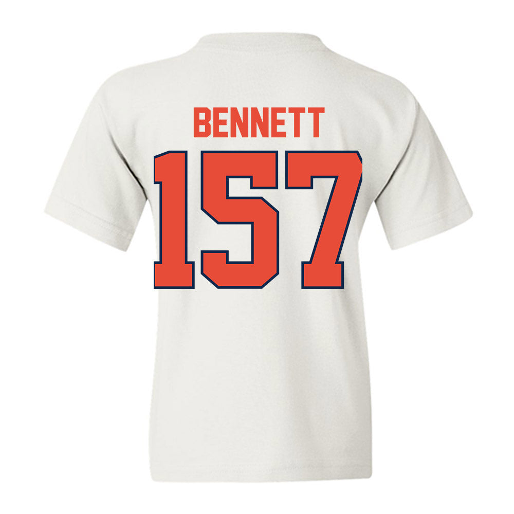 Illinois - NCAA Wrestling : Ryan Bennett - Classic Shersey Youth T-Shirt-1