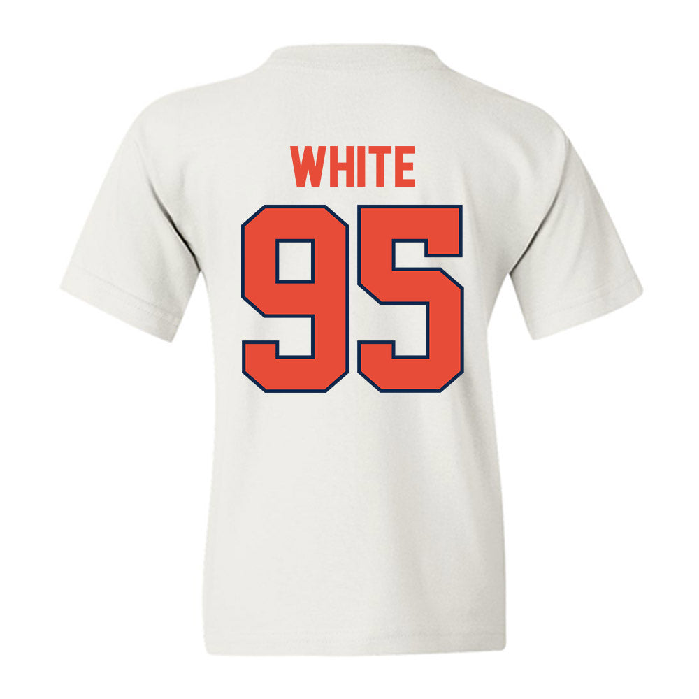 Illinois - NCAA Football : Isaiah White - Classic Shersey Youth T-Shirt-1