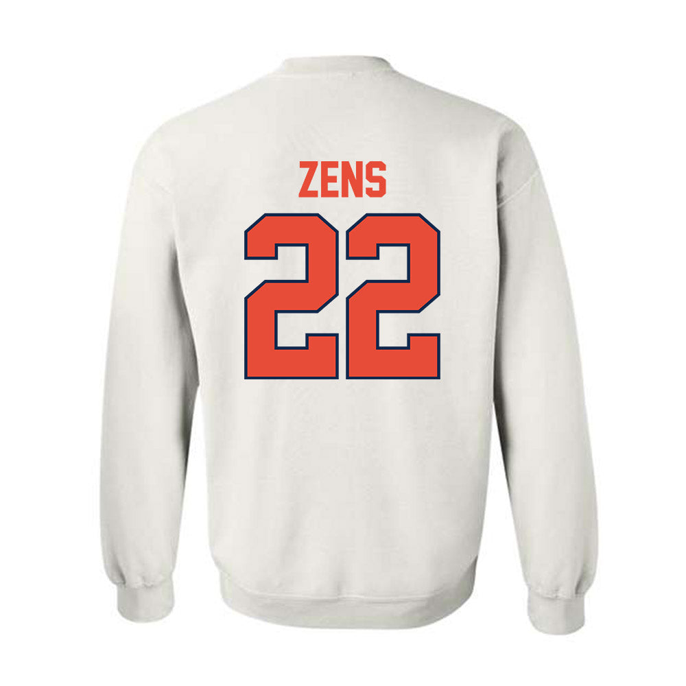Illinois - NCAA Men's Basketball : Zavier Zens - Classic Shersey Crewneck Sweatshirt-1
