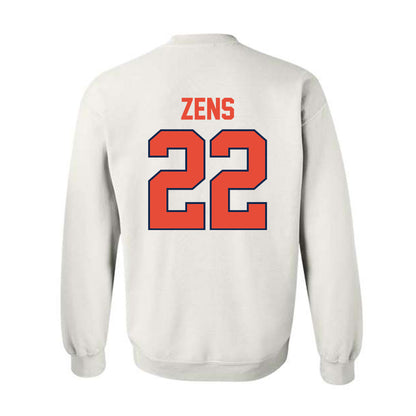 Illinois - NCAA Men's Basketball : Zavier Zens - Classic Shersey Crewneck Sweatshirt-1