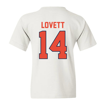 Illinois - NCAA Football : Andre Lovett - Classic Shersey Youth T-Shirt-1