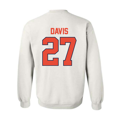 Illinois - NCAA Men's Basketball : Landon Davis - Classic Shersey Crewneck Sweatshirt-1