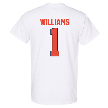 Illinois - NCAA Men's Basketball : Lincoln Williams - Classic Shersey T-Shirt-1