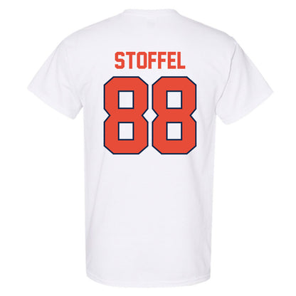Illinois - NCAA Football : Davin Stoffel - Classic Shersey T-Shirt-1