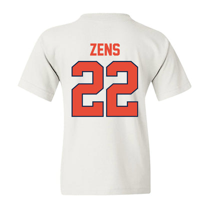 Illinois - NCAA Men's Basketball : Zavier Zens - Classic Shersey Youth T-Shirt-1