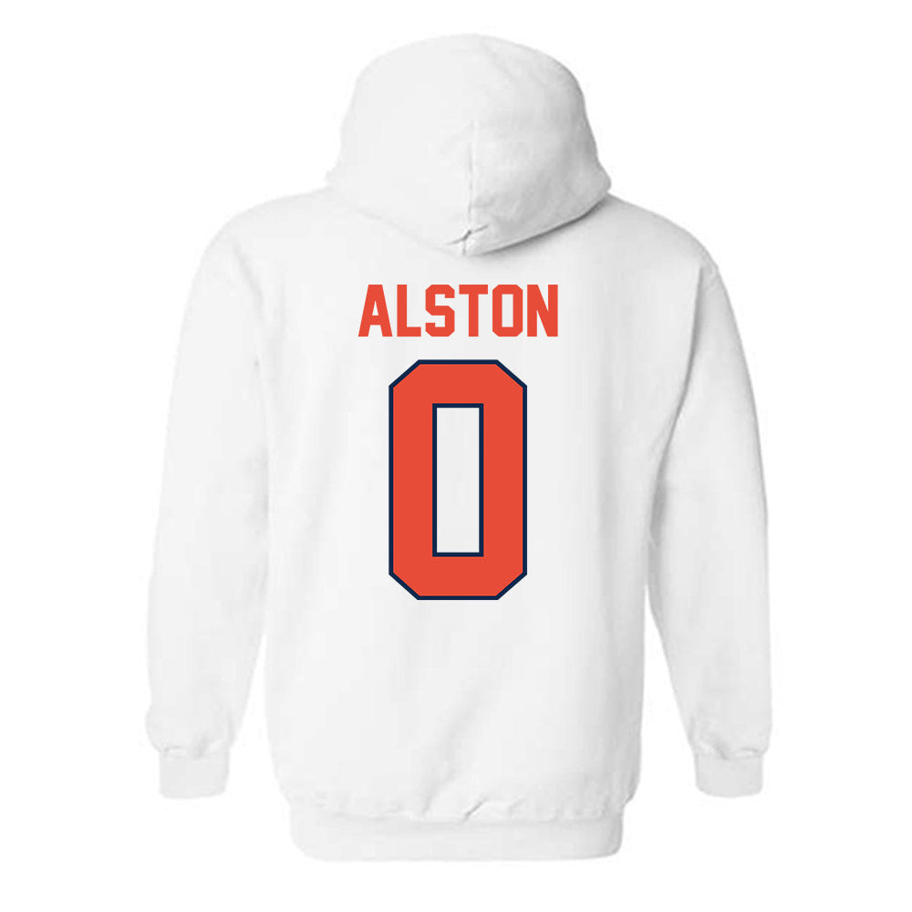 Illinois - NCAA Football : Kenyon Alston - Classic Shersey Hooded Sweatshirt-1