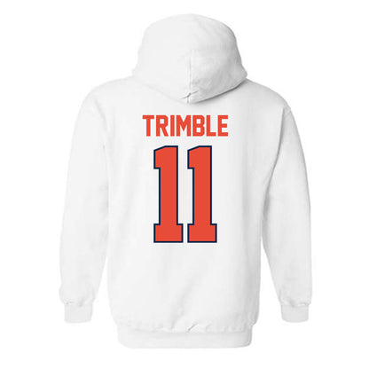 Illinois - NCAA Football : Brayden Trimble - Classic Shersey Hooded Sweatshirt-1