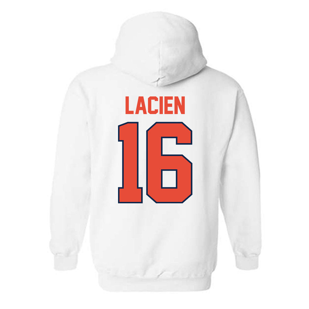 Illinois - NCAA Baseball : Richie LaCien - Classic Shersey Hooded Sweatshirt-1