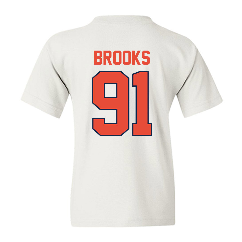Illinois - NCAA Football : Cameron Brooks - Classic Shersey Youth T-Shirt-1