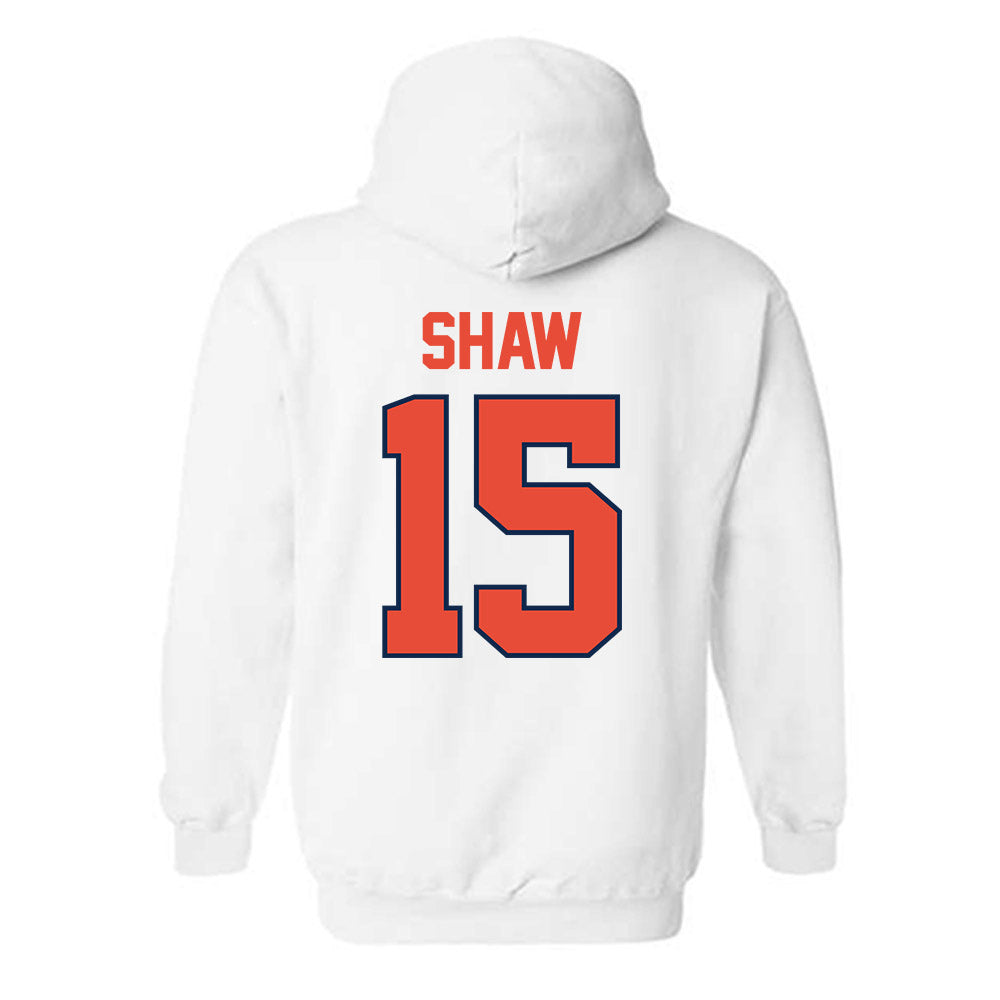 Illinois - NCAA Football : Kingston Shaw - Classic Shersey Hooded Sweatshirt-1