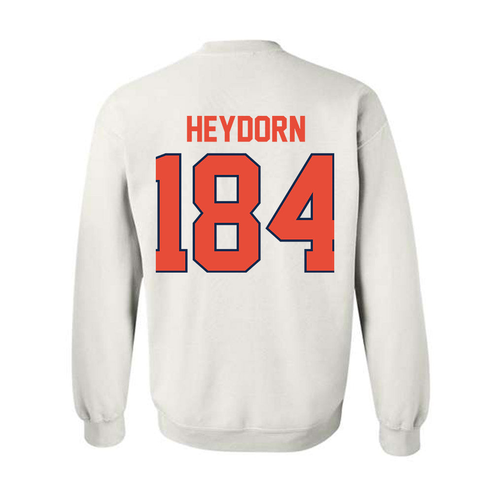 Illinois - NCAA Wrestling : Charlie Heydorn - Classic Shersey Crewneck Sweatshirt-1