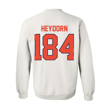 Illinois - NCAA Wrestling : Charlie Heydorn - Classic Shersey Crewneck Sweatshirt-1