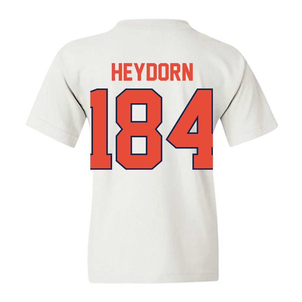 Illinois - NCAA Wrestling : Charlie Heydorn - Classic Shersey Youth T-Shirt-1
