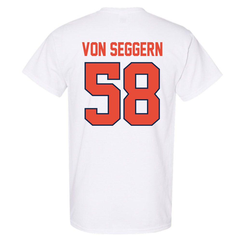 Illinois - NCAA Football : Landen Von Seggern - Classic Shersey T-Shirt-1
