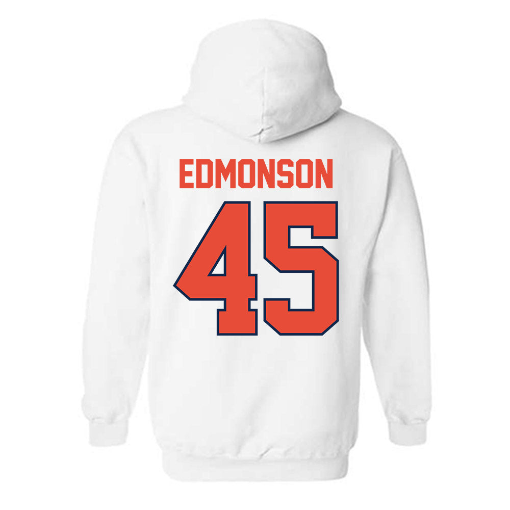 Illinois - NCAA Football : Robert Edmonson - Classic Shersey Hooded Sweatshirt-1