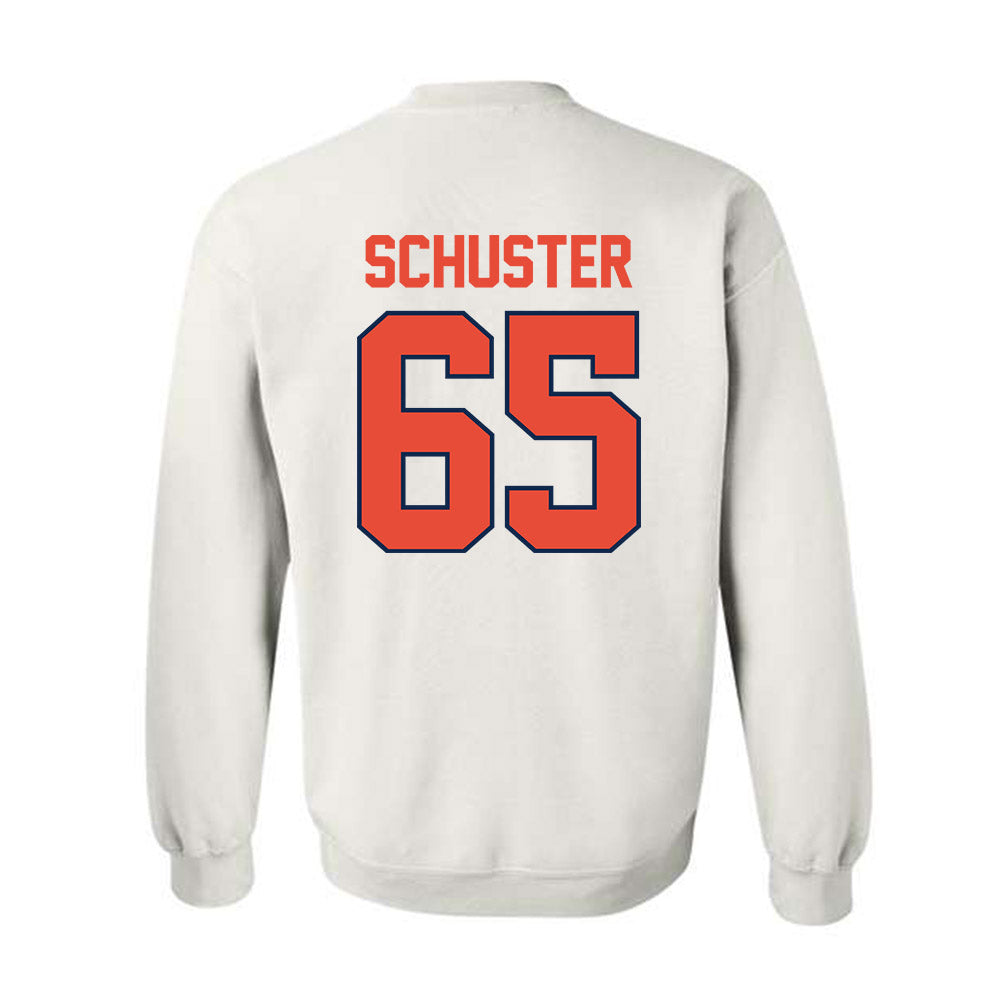 Illinois - NCAA Football : Dezmond Schuster - Classic Shersey Crewneck Sweatshirt-1
