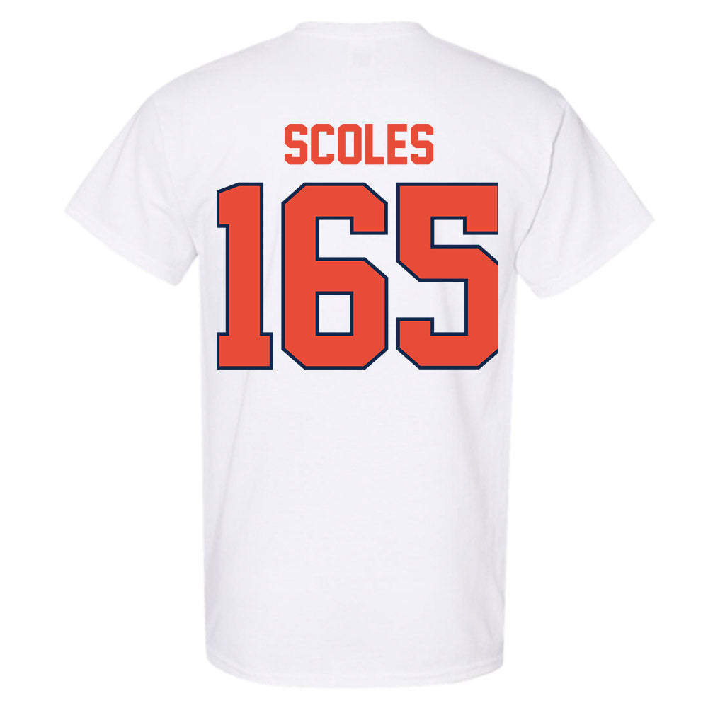 Illinois - NCAA Wrestling : Braeden Scoles - Classic Shersey T-Shirt-1
